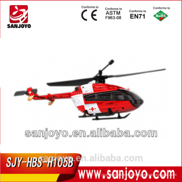 Hubsan H105B 4CH 2.4Ghz EC145 rotor único helicóptero rc (Normal TX)
